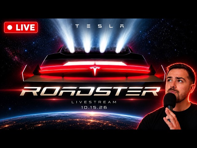Tesla Roadster Reveal! 🚀 LIVE Watch Party