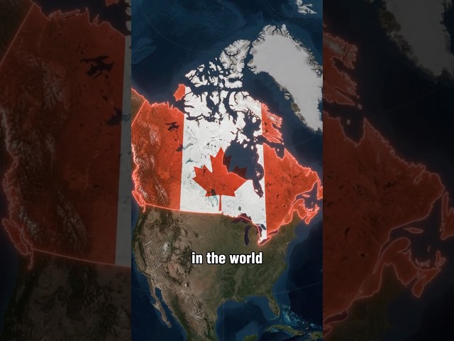 True Size of Canada 😳