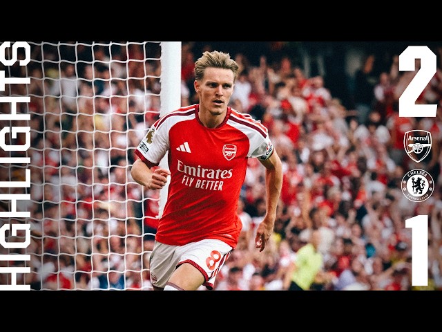 ODEGAARD & HAVERTZ TAME THE LIONS | HIGHLIGHTS | Arsenal vs Chelsea (2-1) | Premier League