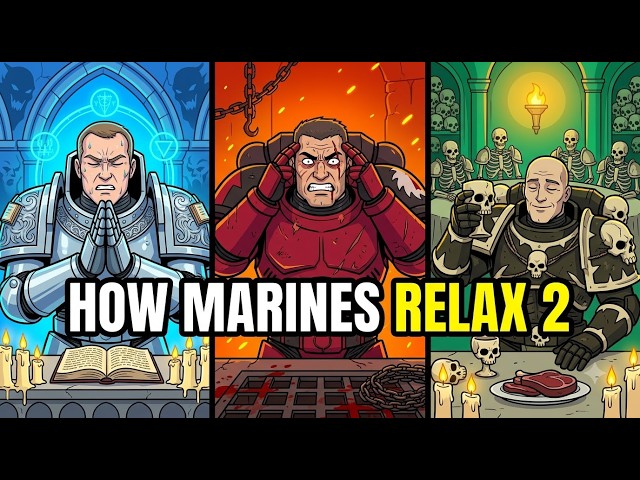 What Does Each Space Marine Chapter Do In Their Free Time  Part 2 Warhammer 40K Lore