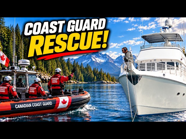 Our Anchor Wouldn’t Come Up… Then the Coast Guard Arrived  4K [MV Escapade]