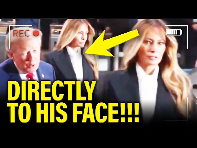 🚨 Reporter RIPS Trump DIRECTLY in front of MELANIA…