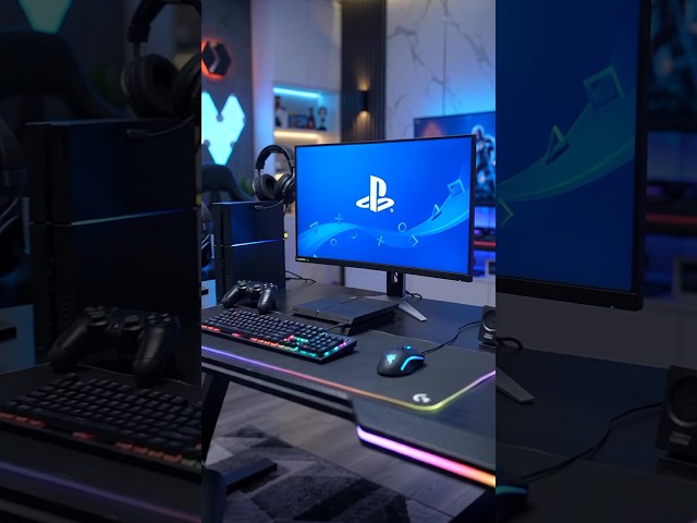 Mini PS4 Gaming Setup Miniature Unboxing #shorts #ps4 #unboxing #gamingsetup #miniature