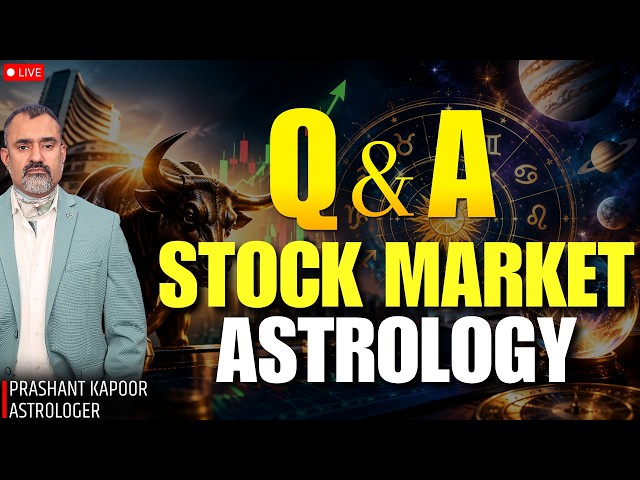 Nifty, Gold, Silver, Copper & Stock Market Q&A Financial Astrology Live by Prashant Kapoor