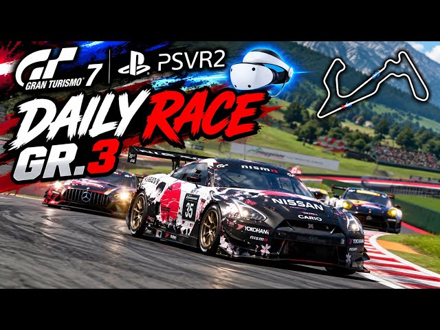 GT7 LIVE | Gr.3 Daily races in the Nissan GT-R Nismo GT3| PSVR2