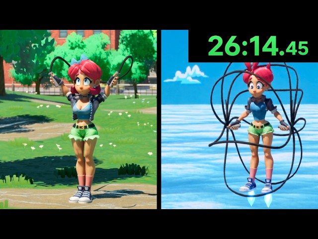 Scarlet Skips 100% Speedrun (Old Record)