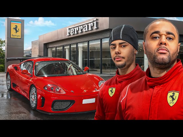 I BOUGHT A FERRARI 360 CHALLENGE RACE CAR!!