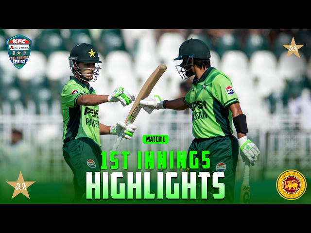 1st Innings Highlights | Pakistan vs Sri Lanka | Match 1 | ODI Tri-Series 2026 | PCB | MZS1K