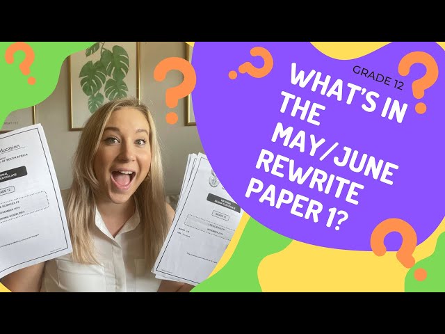 Life Sciences Rewrite Exam Prediction | May/June 2022