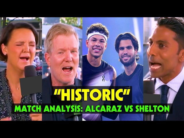 Tennis Experts REACTS to Carlos Alcaraz vs Ben Shelton: HISTORIC MATCH!