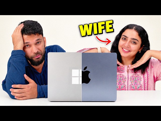 My Wife Switches From Windows To Mac!