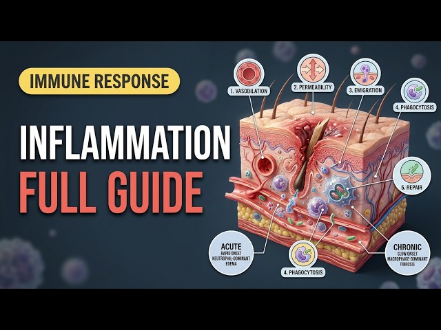 How Your Body Actually Heals: The 5 Stages of Inflammation