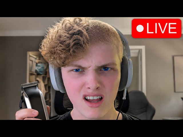 I Shaved My Head On Stream.
