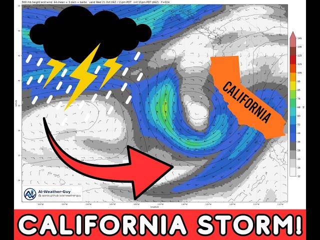 California Impactful Storm Incoming!