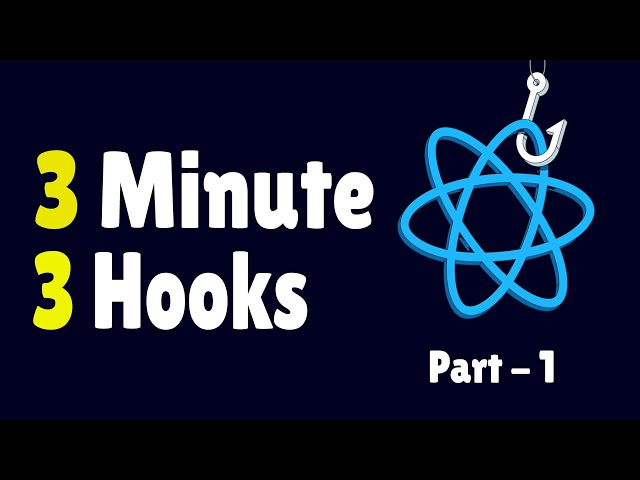 Mastering React Hooks: 3 Hooks in 3 Minutes! | Part - 1