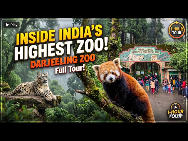 The Ultimate DARJEELING ZOO Tour! 🇮🇳 Exploring India’s Highest High-Altitude Zoo (Full Walkthrough)