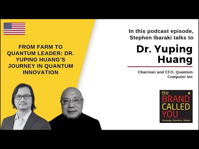 Democratizing Quantum Technology: Dr. Yuping Huang | TBCY