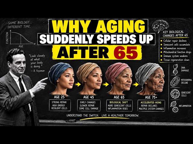 The Hidden Biological Switch That Accelerates AGING After 65 | Backed by Science