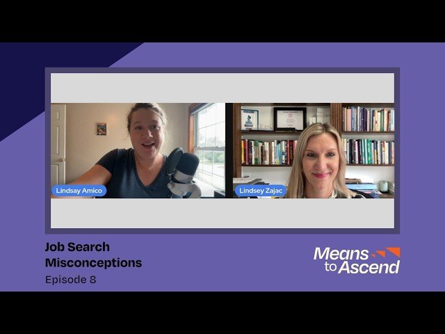 Episode 8 Job Search Misconceptions