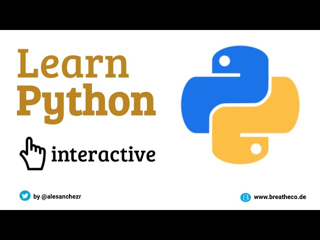 Introduction to Python Beginners Tutorial and Exercises Interactive and auto-graded