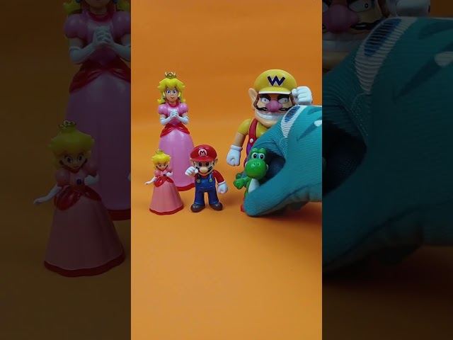 Unboxing Super Mario Bros - Wario with Princess. Mom, Mommy, Mama #toys #mario