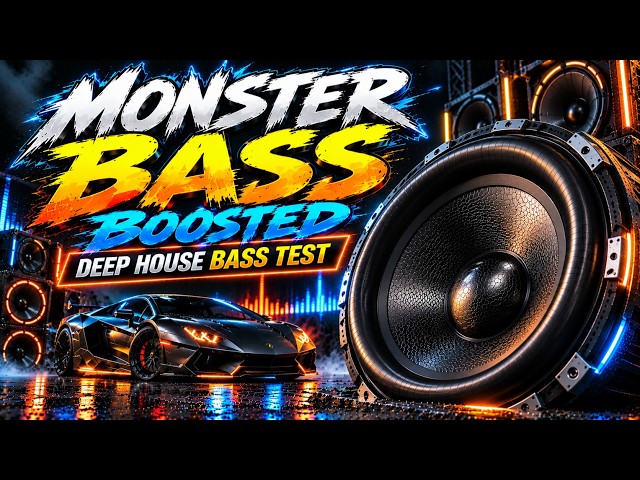 SUBWOOFER BASS TEST 🔊 BASS STORM! 20Hz-60Hz Deep House | Extreme Infrasonic LFE Workout