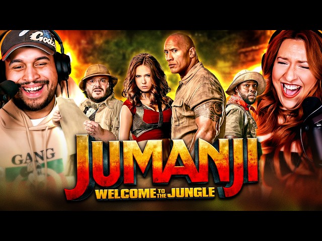 JUMANJI: WELCOME TO THE JUNGLE (2017) MOVIE REACTION – FIRST TIME WATCHING – REVIEW