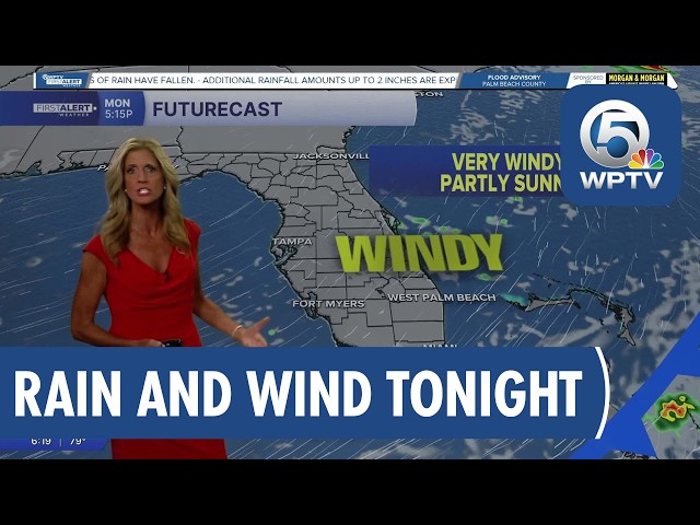 WPTV First alert weather forecast for Saturday evening, October 17, 2026