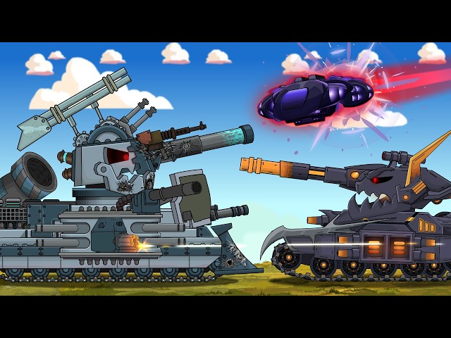 Morok vs Techno Figeron + SECRET EPISODE. Cartoons about tanks