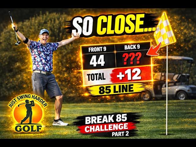 Can I Hold It Together After a 44 Front 9?! | Break 85 Challenge