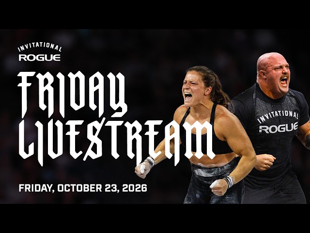 Full Friday Live Stream | 2026 Rogue Invitational