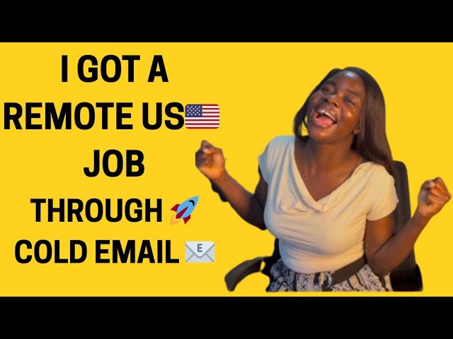 How I Got a Remote US Job Through Cold Email