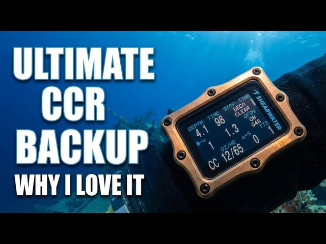 5 Reasons I Love the Shearwater Perdix 2 Bronze Edition for CCR Diving