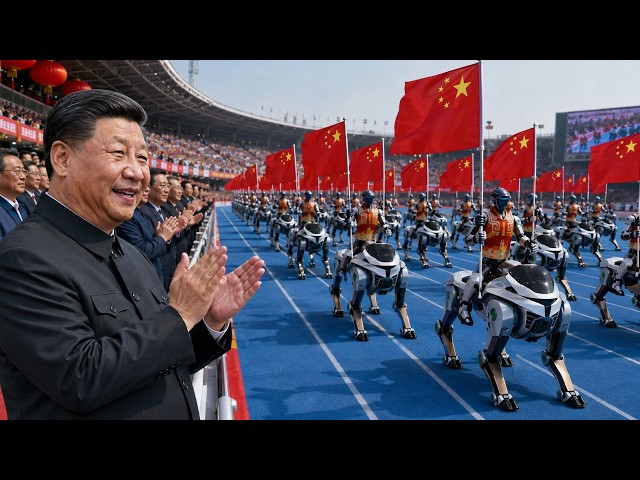 China's Largest Parade of Next-Generation Robots Shocked Everyone