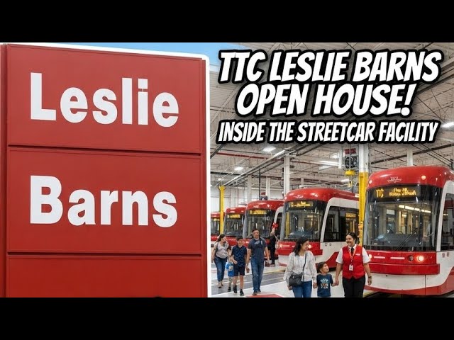Happy Thanksgiving! Open House TTC Leslie Barns 