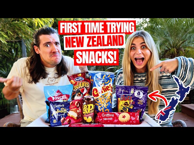 The Best New Zealand Snacks We Found?! | Brits React