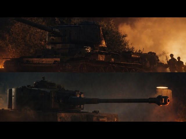 Der Tiger ( 2025 ) Movie - Tiger 1 VS T-34-85s Scene