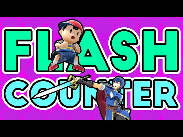 Ness has a COUNTER!? | SSBU Flash Counter Tech Guide