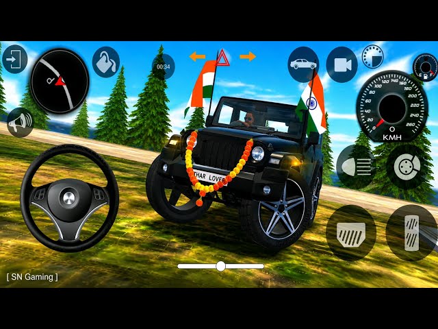 Modified Mahindra Thar Car Games: Indian Cars (Gadi Wala Game) - Car Games Android Gameplay 2026