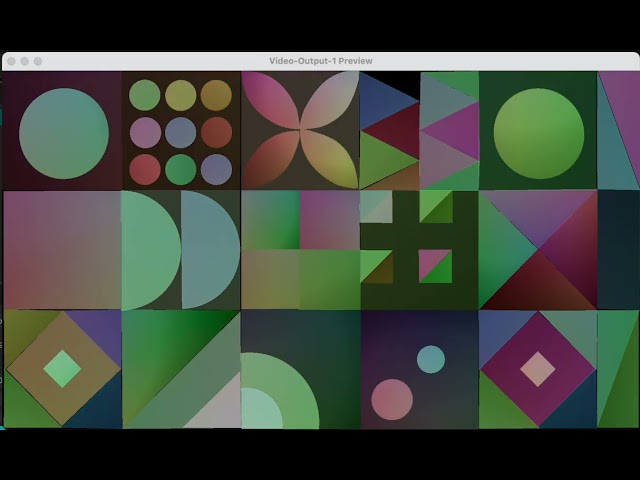 Projection Mapping - assignment record