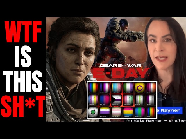 Gears Of War: E-Day Gets DESTROYED! | Cringe Women And INSANE Pride Flag Displays