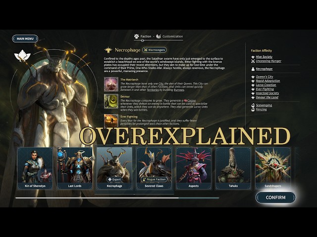 Necrophage overexplained,  the first 30 turns | Endless Legend 2, Endless difficulty, Fast