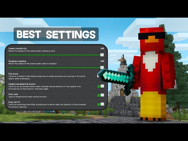 Best Minecraft Bedrock Settings To Improve Your Mobile Gameplay