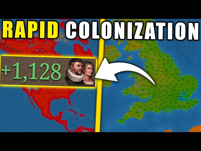 1128 Colonists Per Month? This EU5 England Strategy is Broken