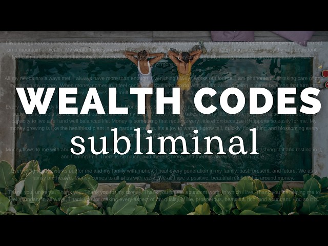 WEALTH IS YOUR NEW NORMAL | 8 hr Subliminal Meditation