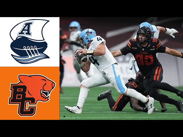 BC Lions vs Toronto Argonauts | FULL GAME HIGHLIGHTS | Otc 3, 2026 |  CFL Week 18