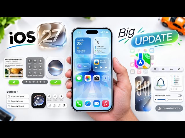 iOS 27 Big Stable Update is Here - Every Big New Feature Explained💥
