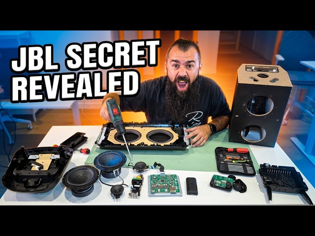 JBL Partybox 120 FULL Teardown!