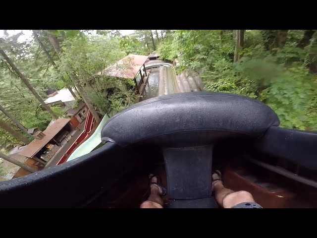 Enchanted Forest Timber Mountain Log Ride On-Ride (No Copyright)