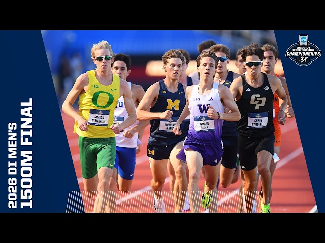 Men's 1500m final - 2026 NCAA outdoor track and field championship